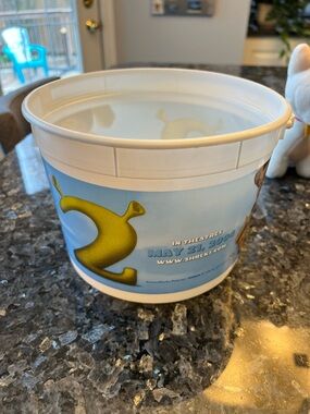 Vintage Shrek 2 Popcorn Bucket Official Movie Design